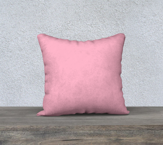 HD PINK | 18*18in PILLOWCASE